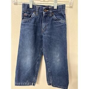 Dickies Toddler Boys Relaxed Fit Denim Jeans Blue Carpenter Style Durable – 5T